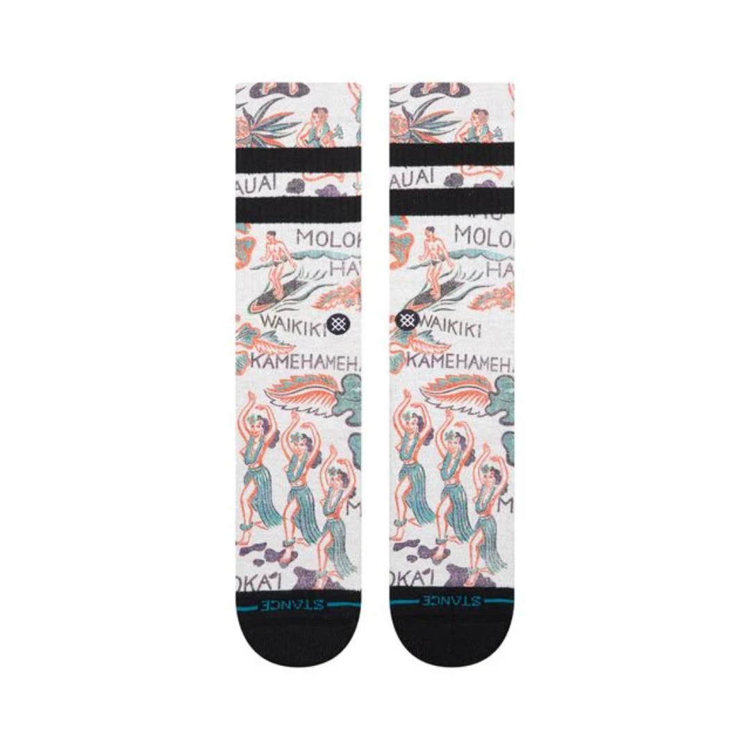 Stance Lei Lei Crew - Grey - Walk by Streetart