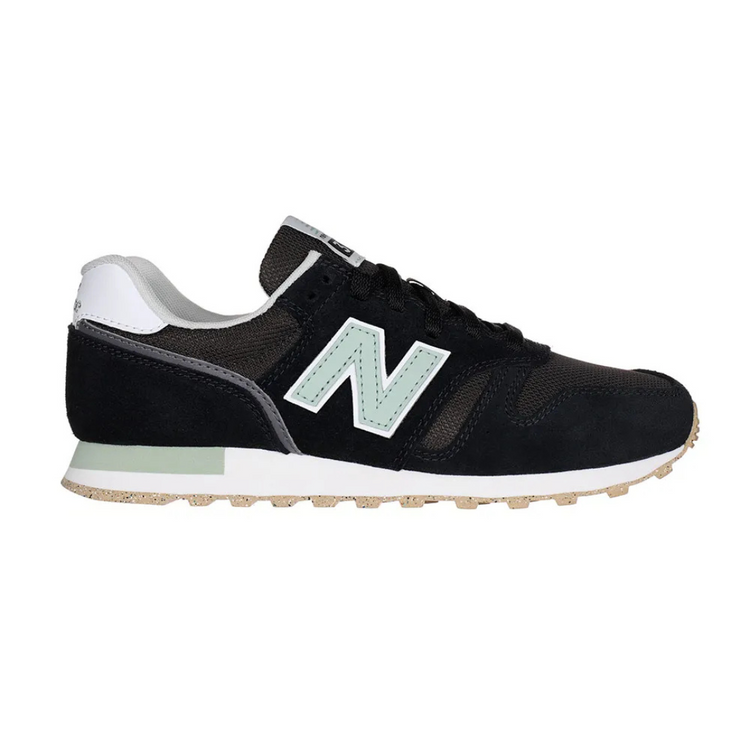 New Balance 373 - Black / Black cement - Walk by Streetart