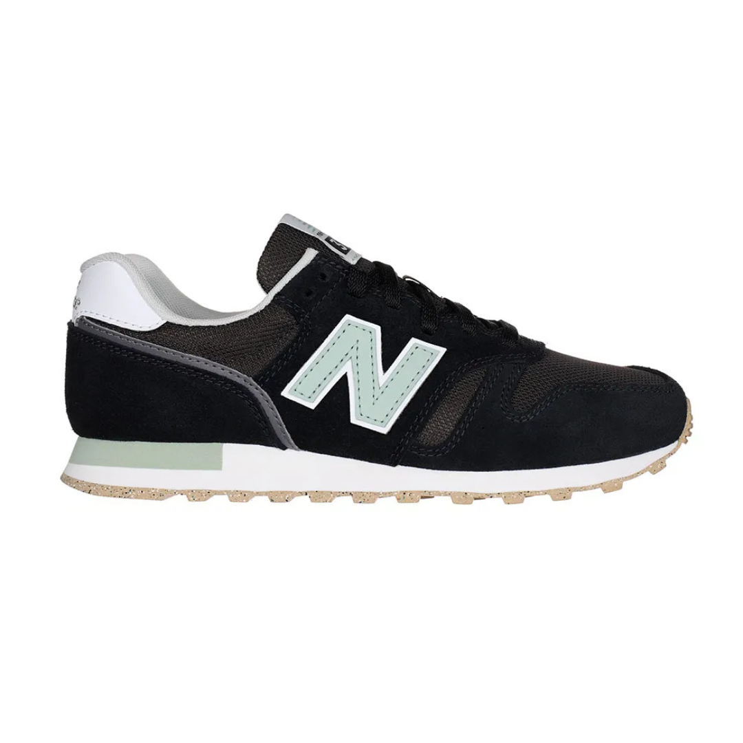 New Balance 373 - Black / Black cement