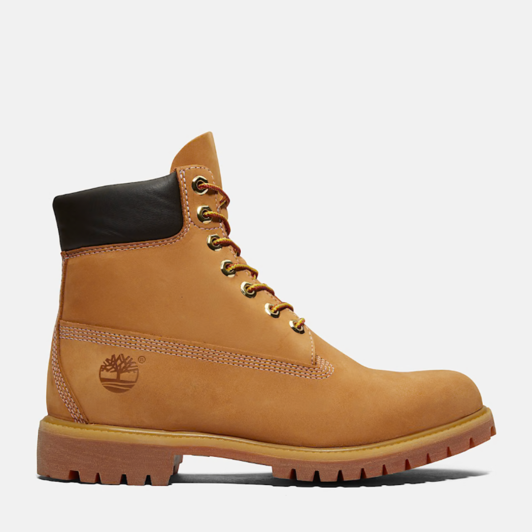 Timberland Premium 6 In Waterproof Boot - Wheat Nubuck - Walk by Streetart