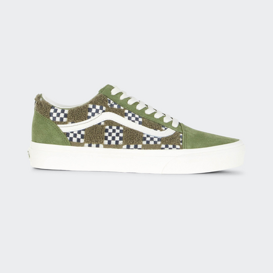 Vans Old Skool - Check Loden Green