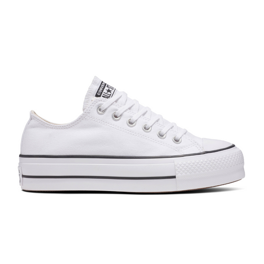 Converse Ctas Lift Wide Ox - White / Black / White