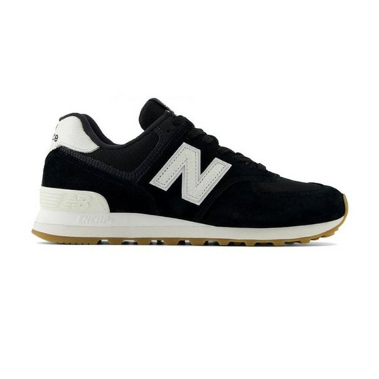 New Balance 574 - Black / Sea Salt