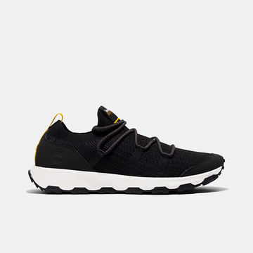 Timberland Winsor Low - Jet Black Knit - Walk by Streetart