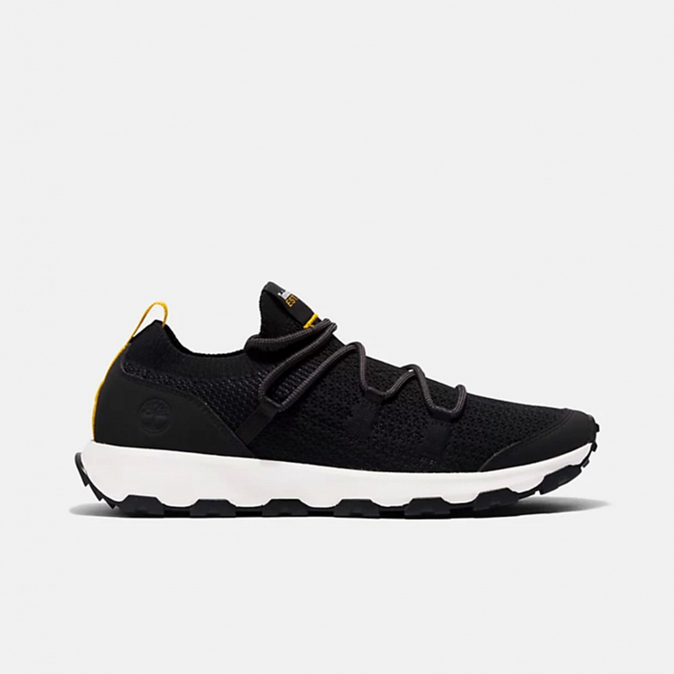 Timberland Winsor Low - Jet Black Knit - Walk by Streetart