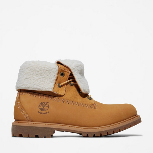 Timberland Authentics Teddy Fleece Waterproof Fold-Down - Wheat