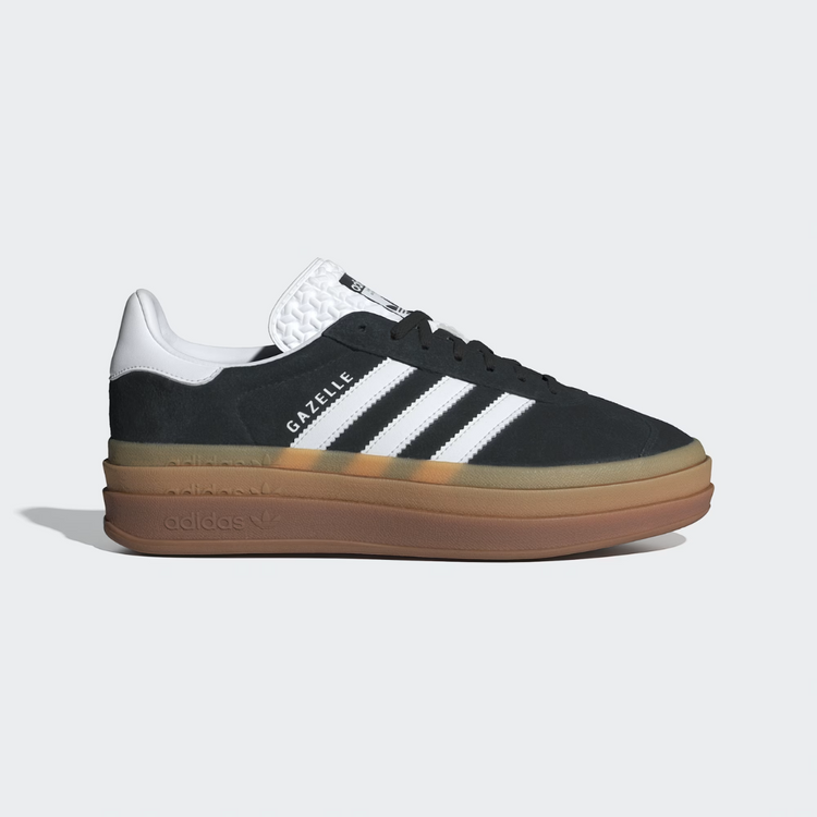 Adidas Gazelle Bold - Core Black / Cloud White / Cloud White - Walk by Streetart