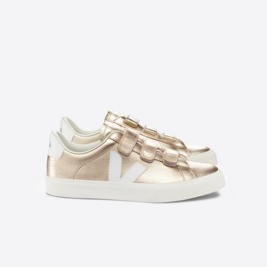 Veja Recife - Leather Platine / White