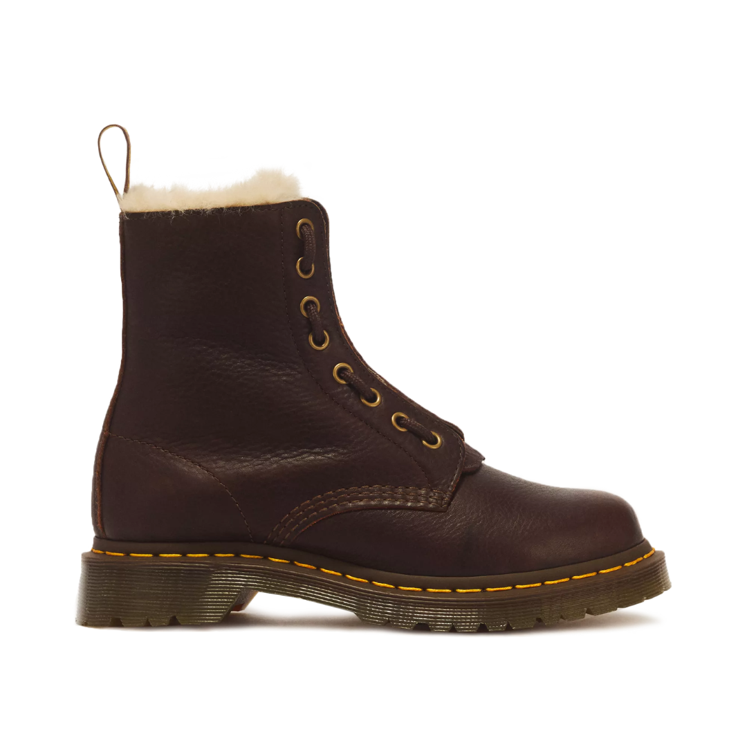 Dr.Martens 1460 Serena Zip - Dark Brown Grizzly
