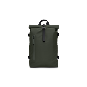 Rains Rolltop Rucksack Large - Green - Walk by Streetart