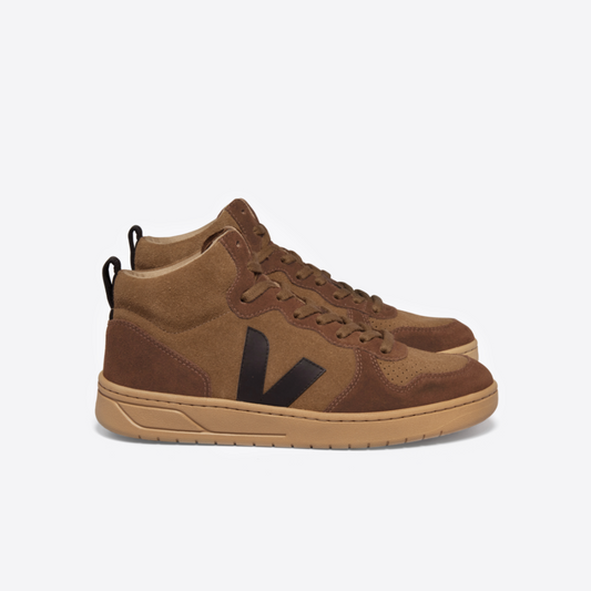 Veja V-15 - Suede Brown / Black