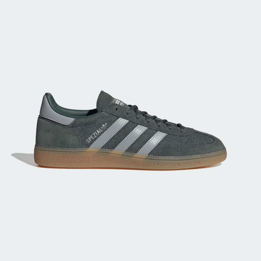 Adidas handball Spezial - Legend Ivy / Halo Silver / Gum - Walk by Streetart