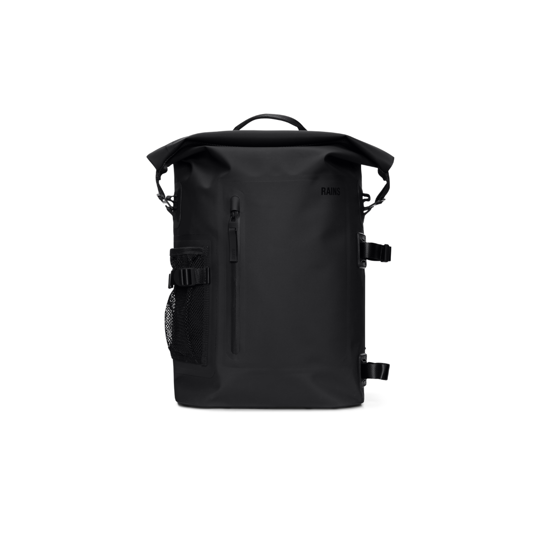 Rains Deepwater Rolltop Rucksack Large Bag - Black