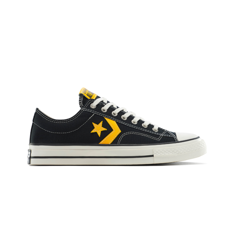 Converse Star Player 76 Ox -  Black / Gold Palm - Walk by Streetart
