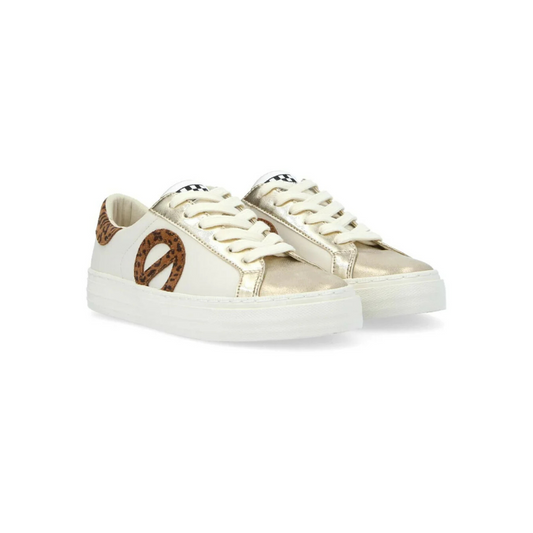 No Name Strike Side Nappa - Off White / Brown