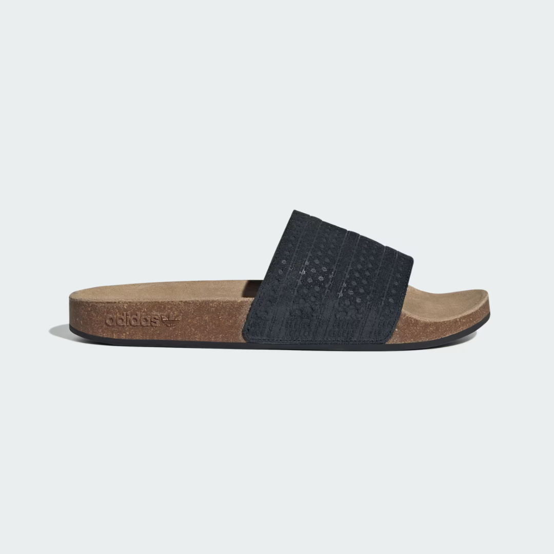 Adidas Adilette RS - Black / Black / Gum - Walk by Streetart