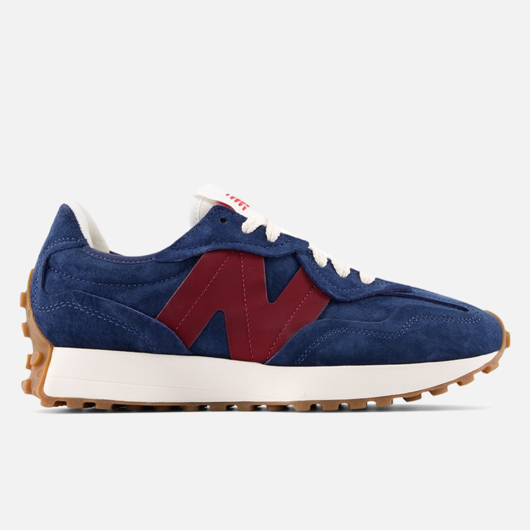 New Balance 327 - Navy / Monarch Burgundy - Walk by Streetart