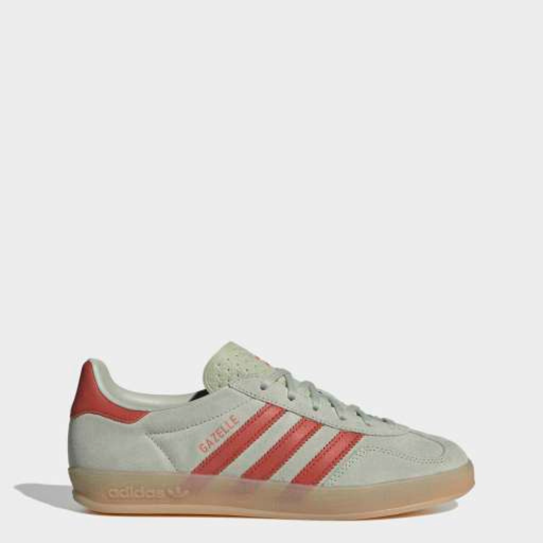 Adidas Gazelle Indoor - Half Green / Red / Gum