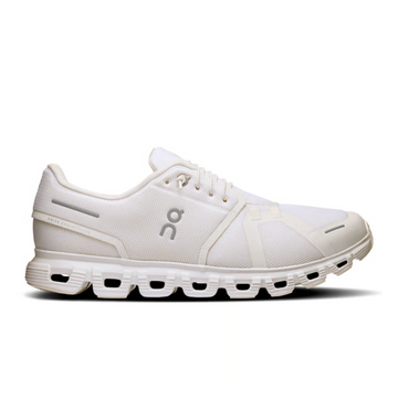 On Running Cloud 6 Homme - White / White - Walk by Streetart