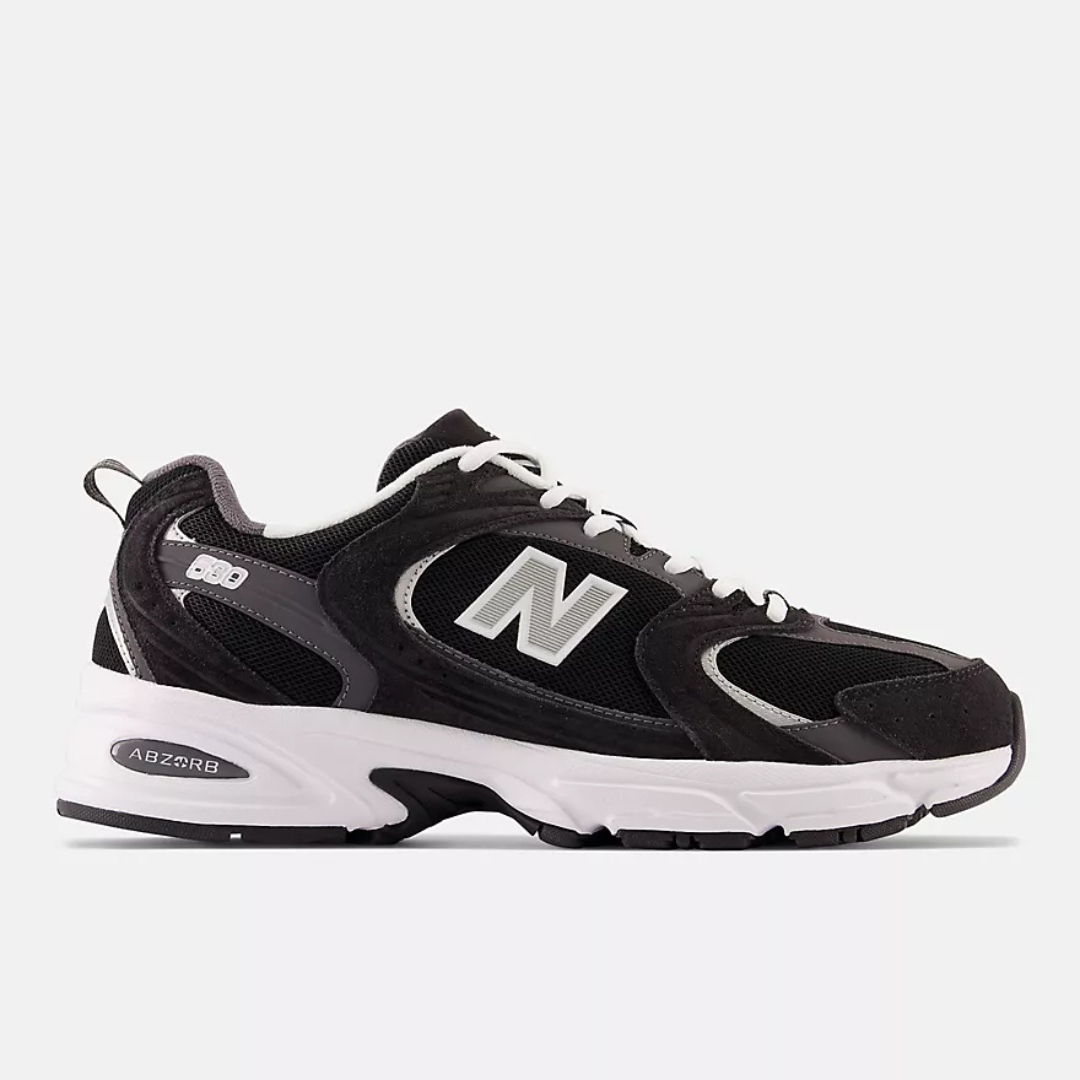 New Balance 530 - Black / Magnet - Walk by Streetart