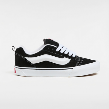 Vans Knu Skool - Black / True White - Walk by Streetart