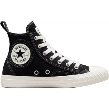 Converse Ctas Hi -  Black / Black / Egret - Walk by Streetart