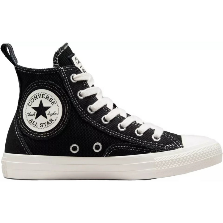 Converse Ctas Hi -  Black / Black / Egret - Walk by Streetart