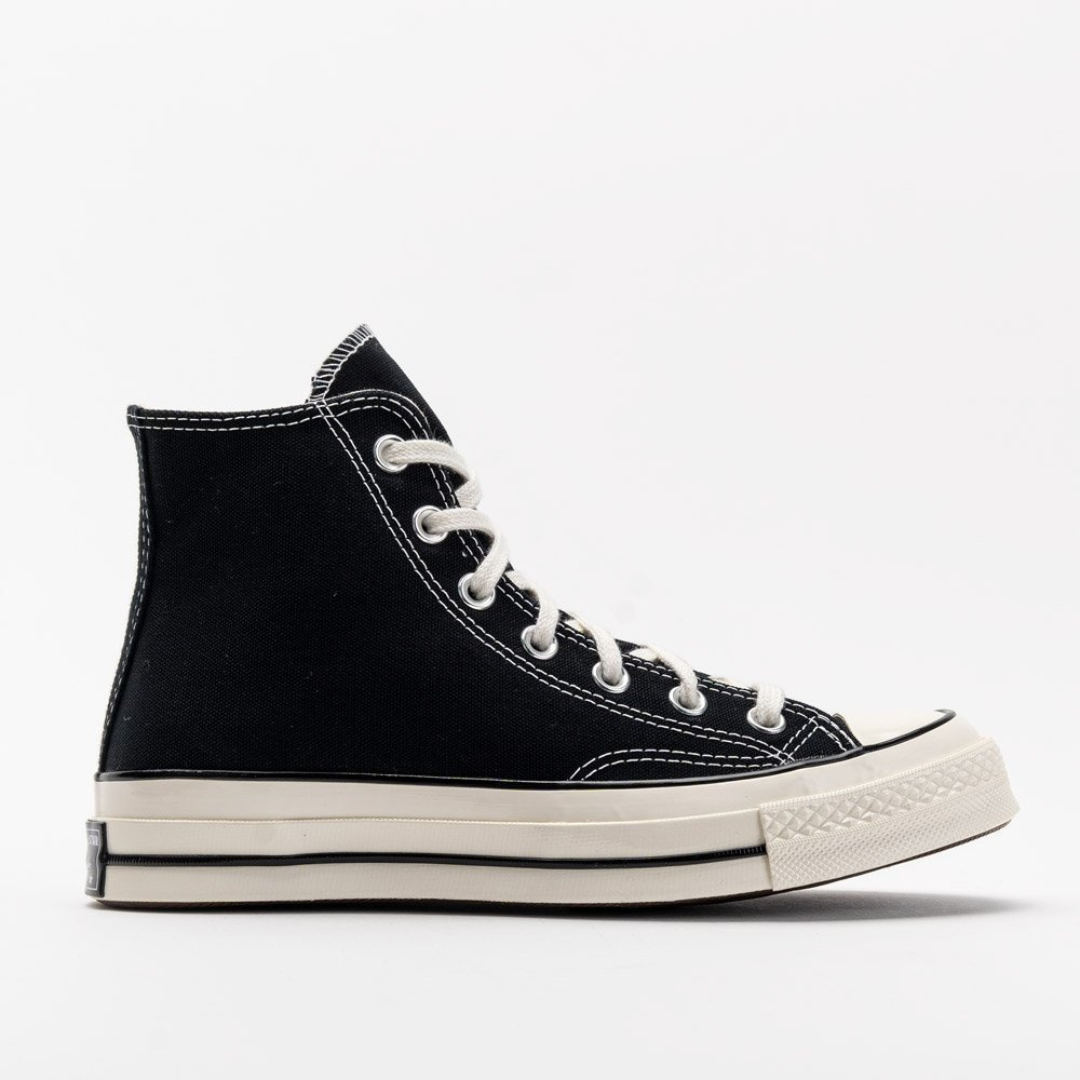 Converse Chuck 70 Hi - Black / Black / Egret - Walk by Streetart