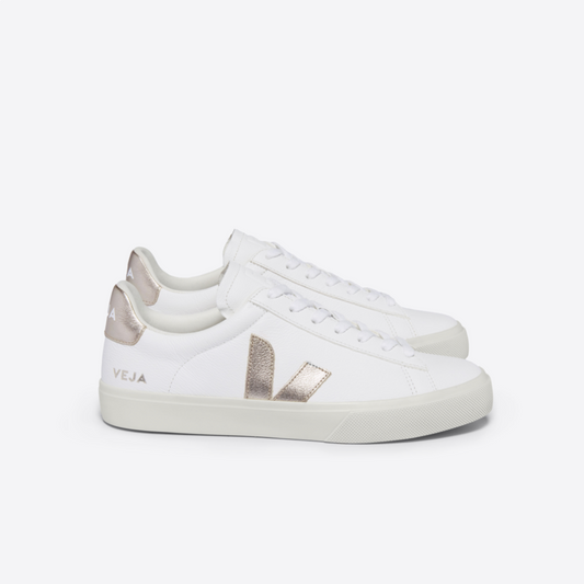 Veja Recife Chromefree Leather - Extra White / Platine - Walk by Streetart