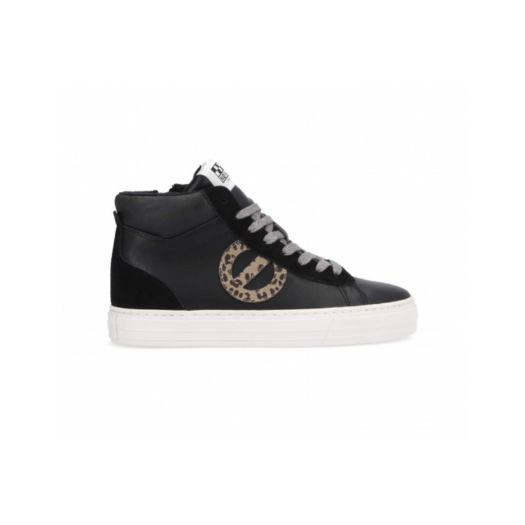 No Name Arcade Strike Mid Cut Nappa - Suede Black / Beige - Walk by Streetart