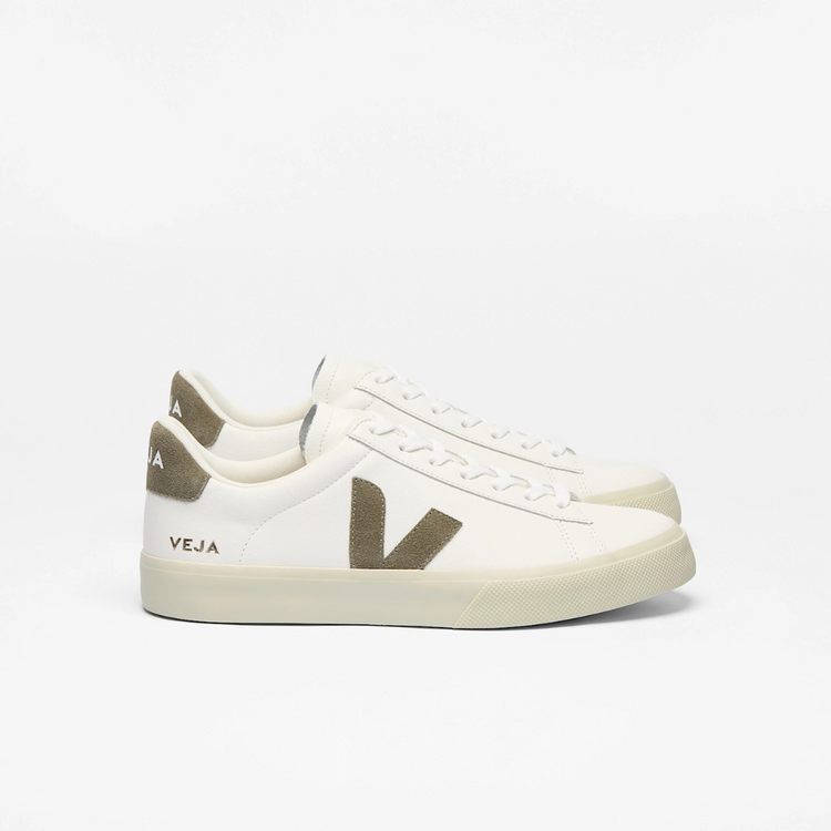 Veja Campo - Extra White / Kaki - Walk by Streetart