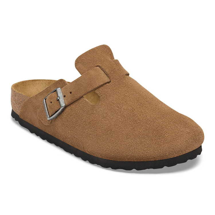 Birkenstock Boston - Dark Tea - Walk by Streetart