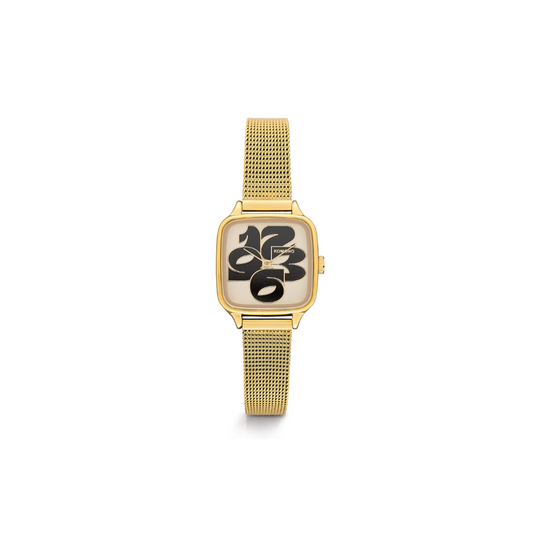 Komono Montre Royale Cameo - Gold Noir