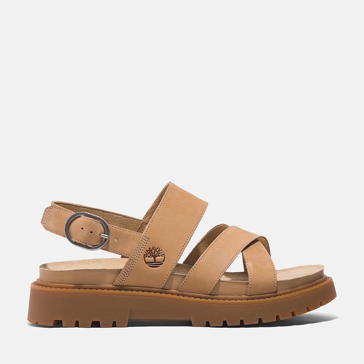 Timberland Clairemont Backstrap Sandal -  Beige / Nubuck - Walk by Streetart