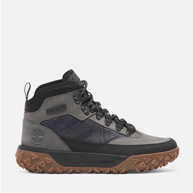 Timberland Greenstride Motion 6 Mid Waterproof - Medium Grey Nubuck - Walk by Streetart