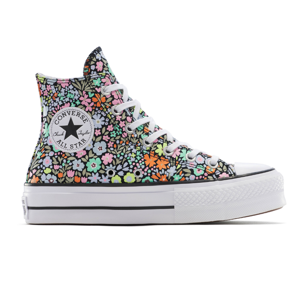 Converse Lift Hi - Black / White / Pale Surplus - Walk by Streetart