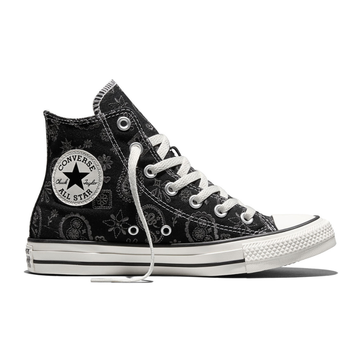 Converse Ctas Hi Paisley Pop - Black / Dark Matter - Walk by Streetart