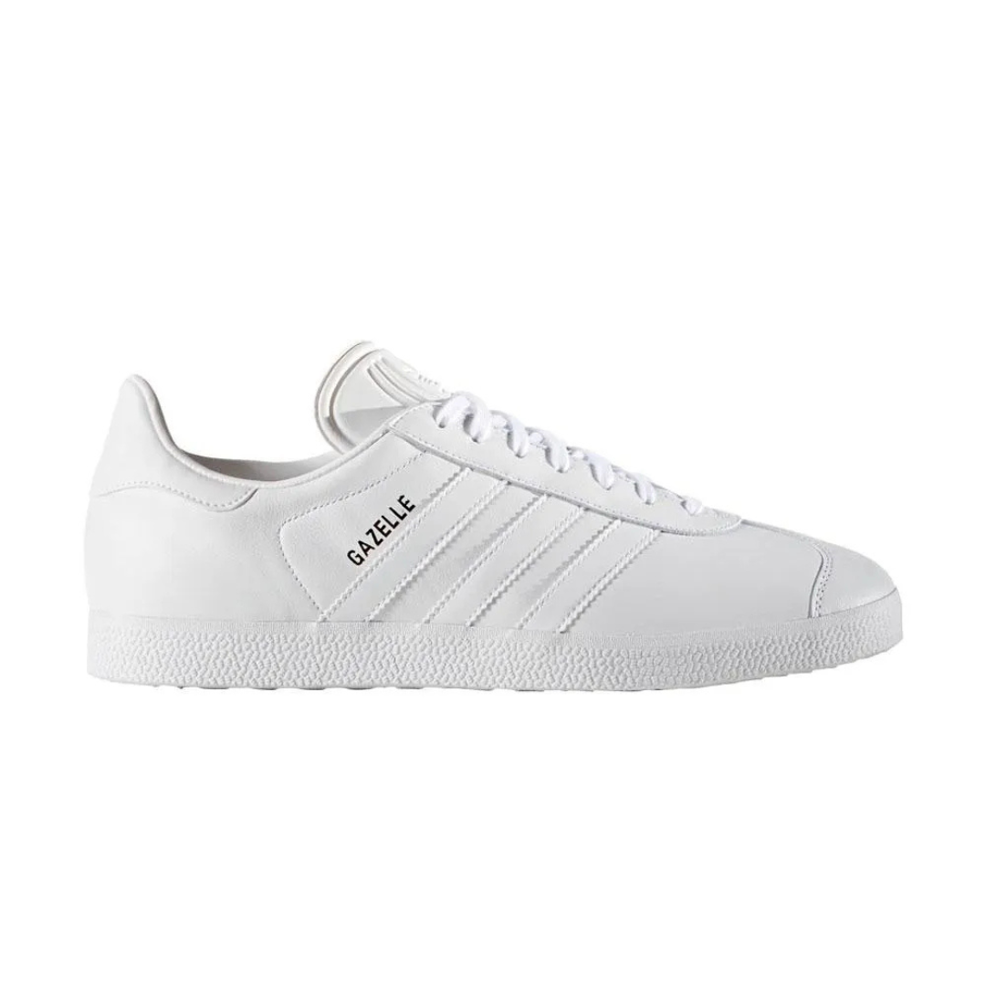 Adidas Gazelle - Cloud White / Cloud White / Gold Metallic - Walk by Streetart