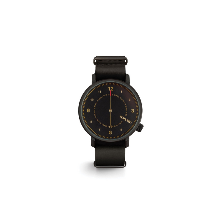 Komono Montre The One Ii- Black - Walk by Streetart