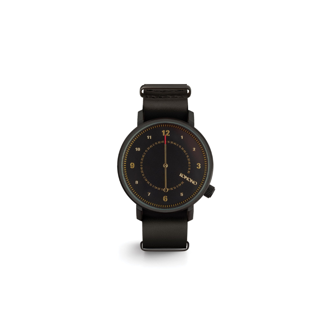 Komono Montre The One Ii- Black - Walk by Streetart