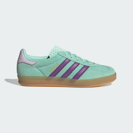 Adidas Gazelle Indoor - Clear Mint / Active Purple / Ice Lav