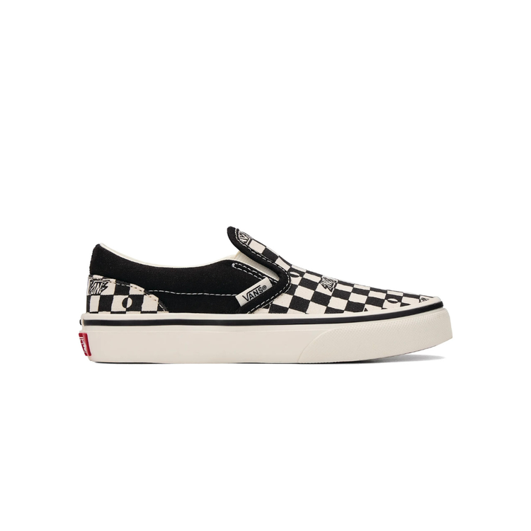 Vans Slip-On Kids - Checkerboard Black / White - Walk by Streetart