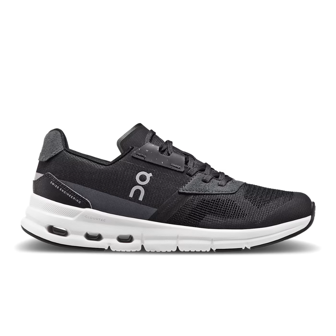 On Running Cloudrift - Black /  White - Walk by Streetart