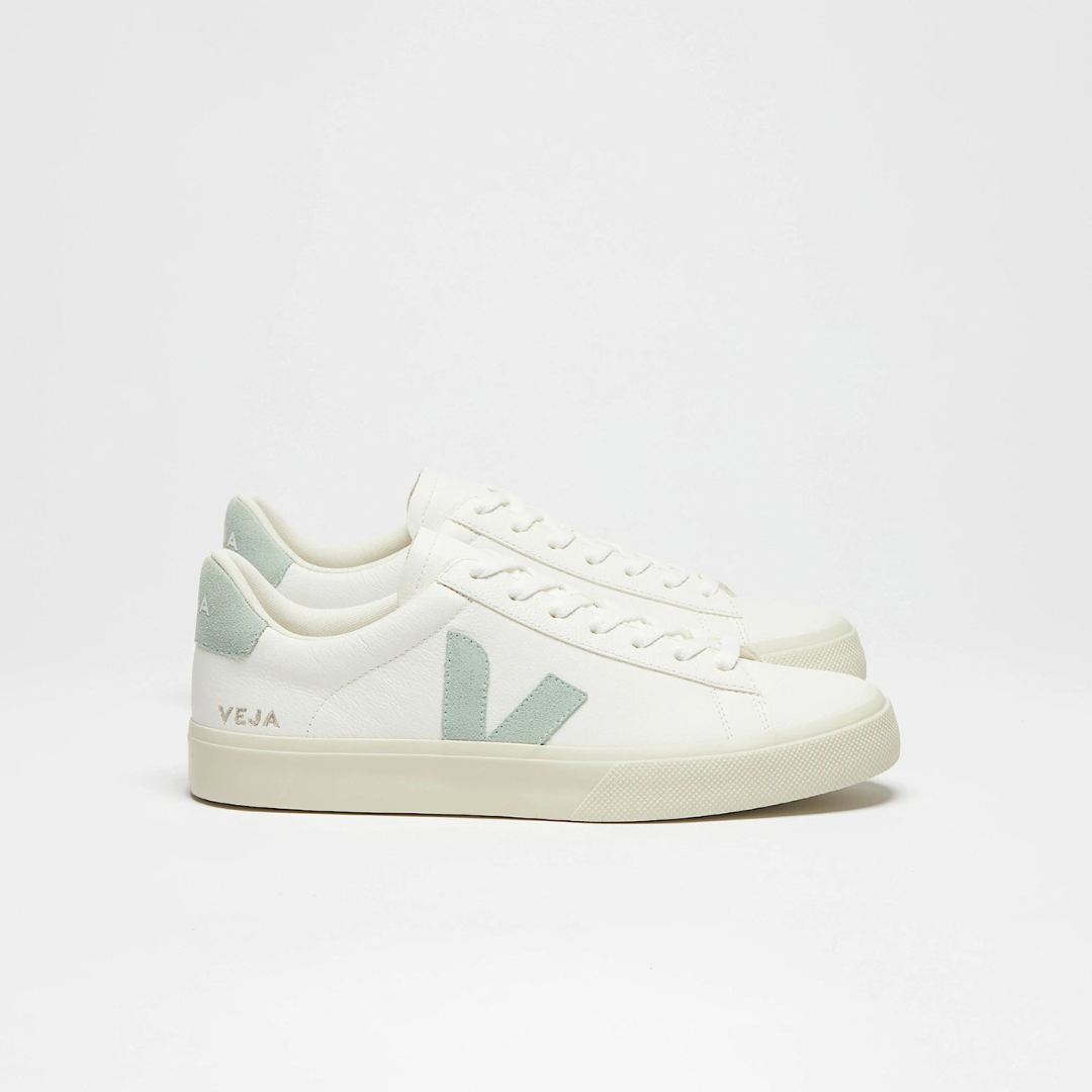Veja Campo Leather - White / Matcha