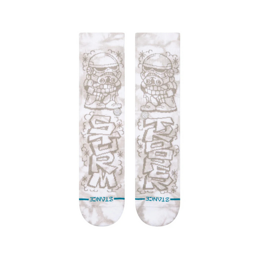 Stance Dj Trooper Crew - White