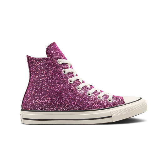 Converse Ctas Hi Glitter - Orchid Abyss / Egret / Black
