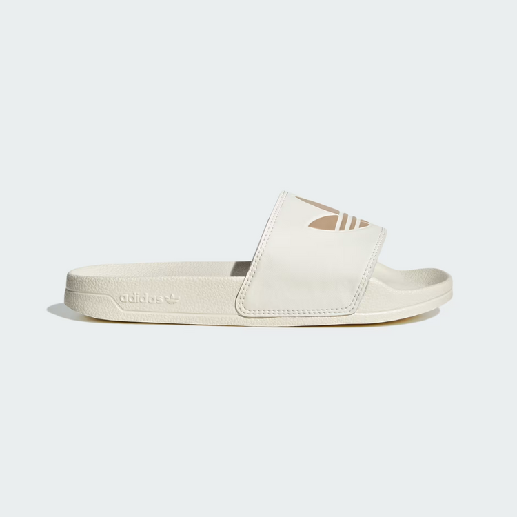 Adidas Adilette - Off White / Gold - Walk by Streetart