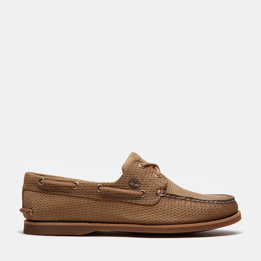 Timberland Boat Shoe - Medium Beige Nubuck - Walk by Streetart