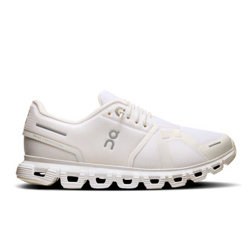 On Running Cloud 6 Femme - White / White - Walk by Streetart