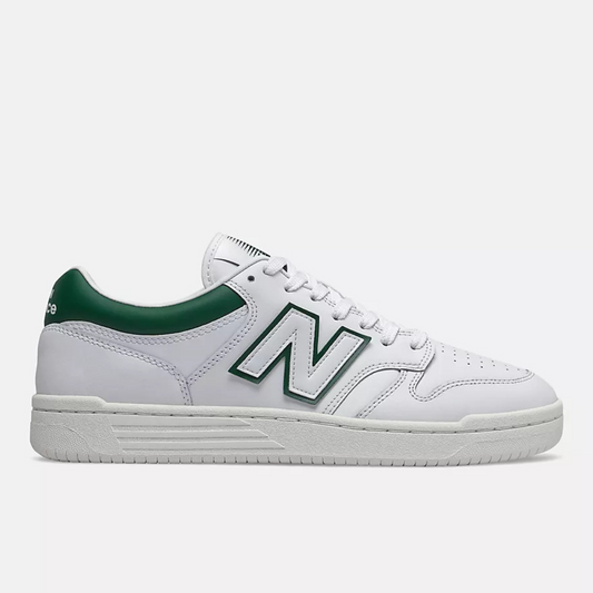 New Balance 480 - White / Timberwolf